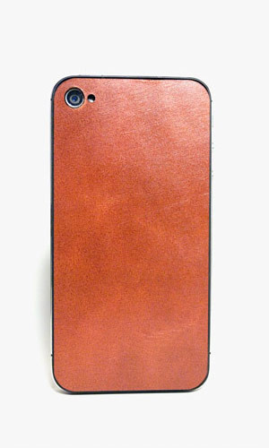 bespoke iPhone with sled runner cognac
