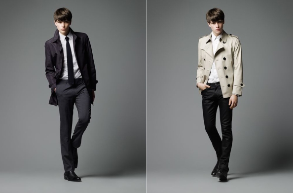 menswear 2012 burberry black label spring summer