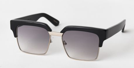 Australian Designer Graz Sunglasses Otis Black and Gold