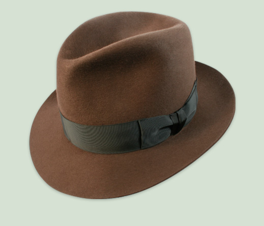 Indiana Jones never loses his fedora. Never.