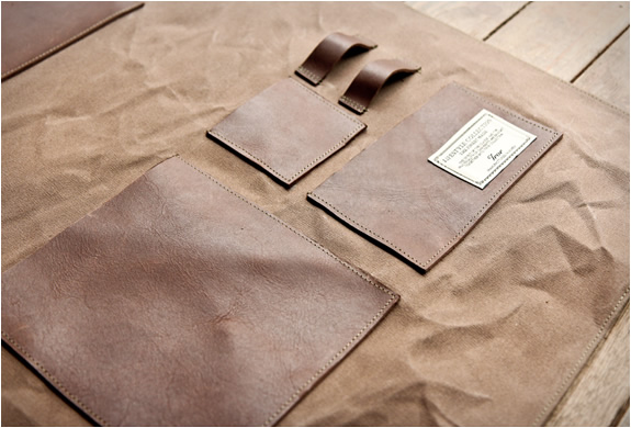 No shortage of details on this stylish TRVR apron.