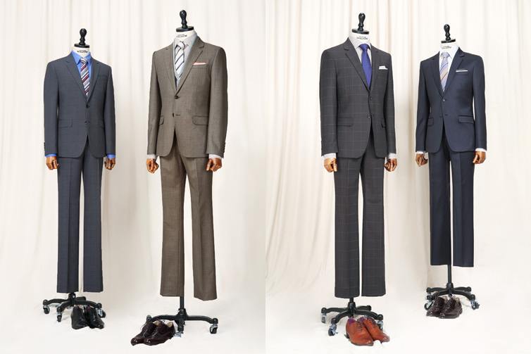 Comodo Square Korea does pretty nifty formal men's suits as well. A suit isn't something you only wear on formal occasions. Remember- break it up and pair it down.