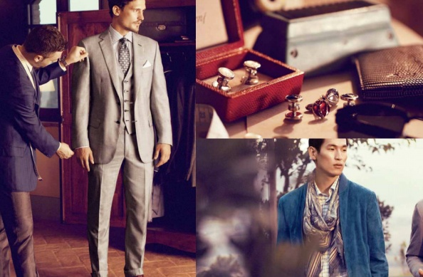 Getting tailored is back in a big way and men's haberdashers like Brioni are well poised to welcome men who care about what they put on.