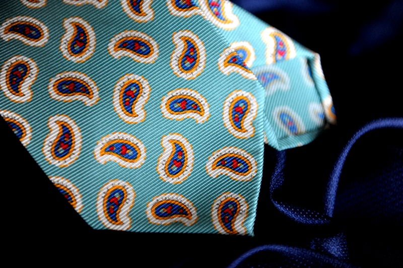 Passaggio Cravatte's selection: the tie classic, 4 folds, the folds 6 and 7 folds old