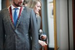 Gieves & Hawkes at No.1 Savile Row for the ultimate bespoke suit. Yes, only full canvassed jackets can be found here.