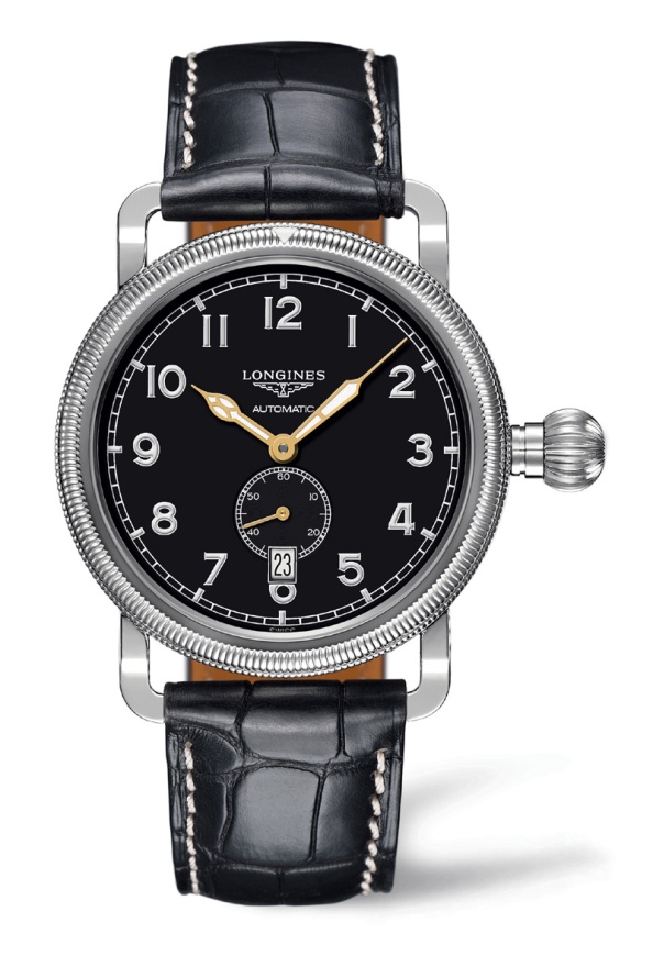 affordable classic watch- Longines Avigation Oversize Crown 4
