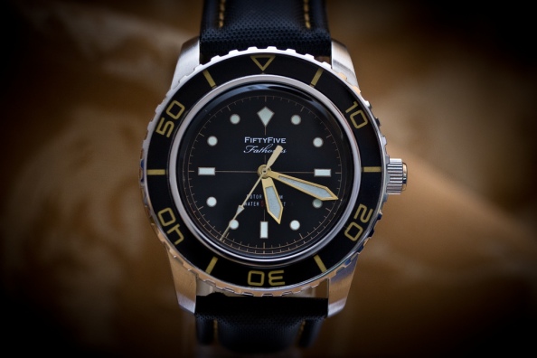 No. It doesn't go down to Fifty Five fathoms nevertheless, it will make even owners of a true Blancpain diver look again.