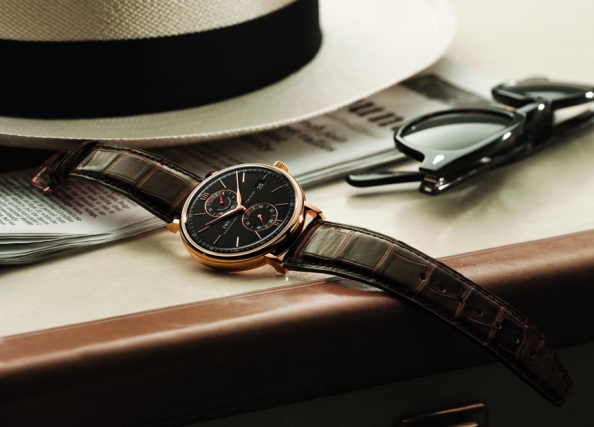 IWC matched with Panama hat and Ray Bans. You can't get classier than that.