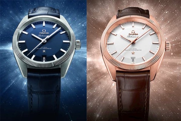 Eddie wears an Omega Globemaster from Baselworld 2015 for his campaign visual.