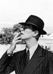 Bowie pictured with cigarette in 1994 at the turn of the century when smoking was supposed to be uncool.