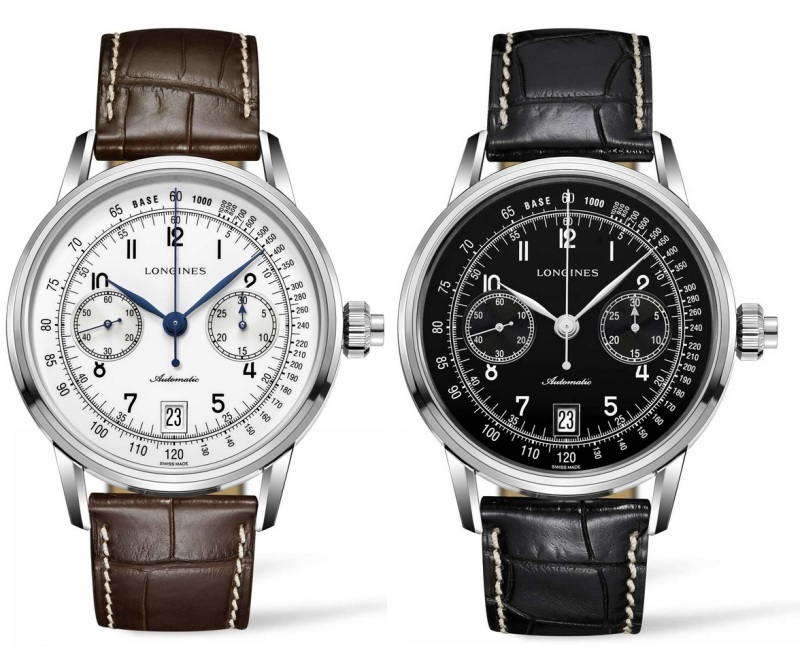A Kingsman keeps track of time with a Longines Monopusher Chronograph